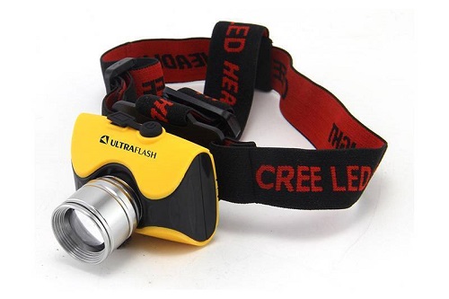 Фонарь налобный Ultraflash E157 220В CREE 3Вт BOX Желтый фото Фонарь налобный Ultraflash E157 220В CREE 3Вт BOX Желтый картинка